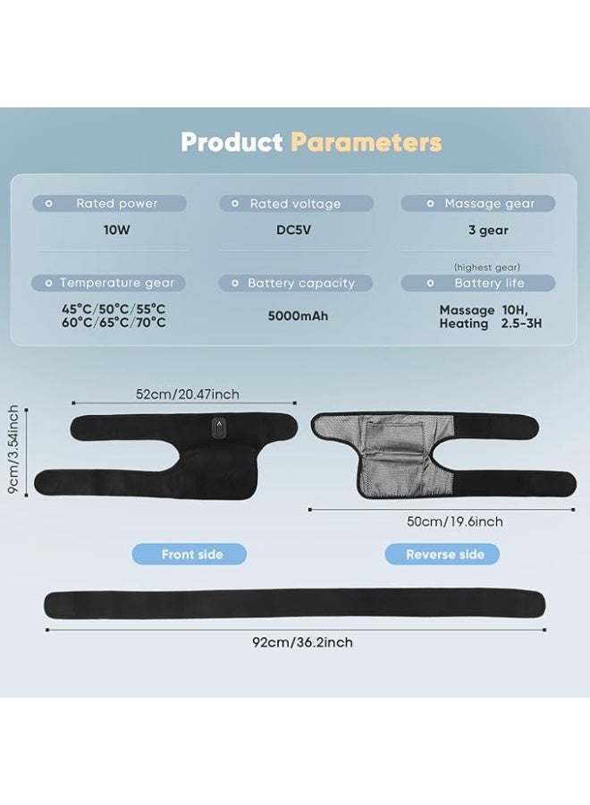 Under Desk Foot Rest with Memory Foam – Adjustable Height, Comfortable Support for Office, Gaming, Home & Travel - Image 2